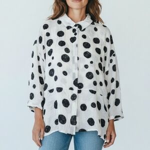 Dress To Kill Polka Dot Tunic Top